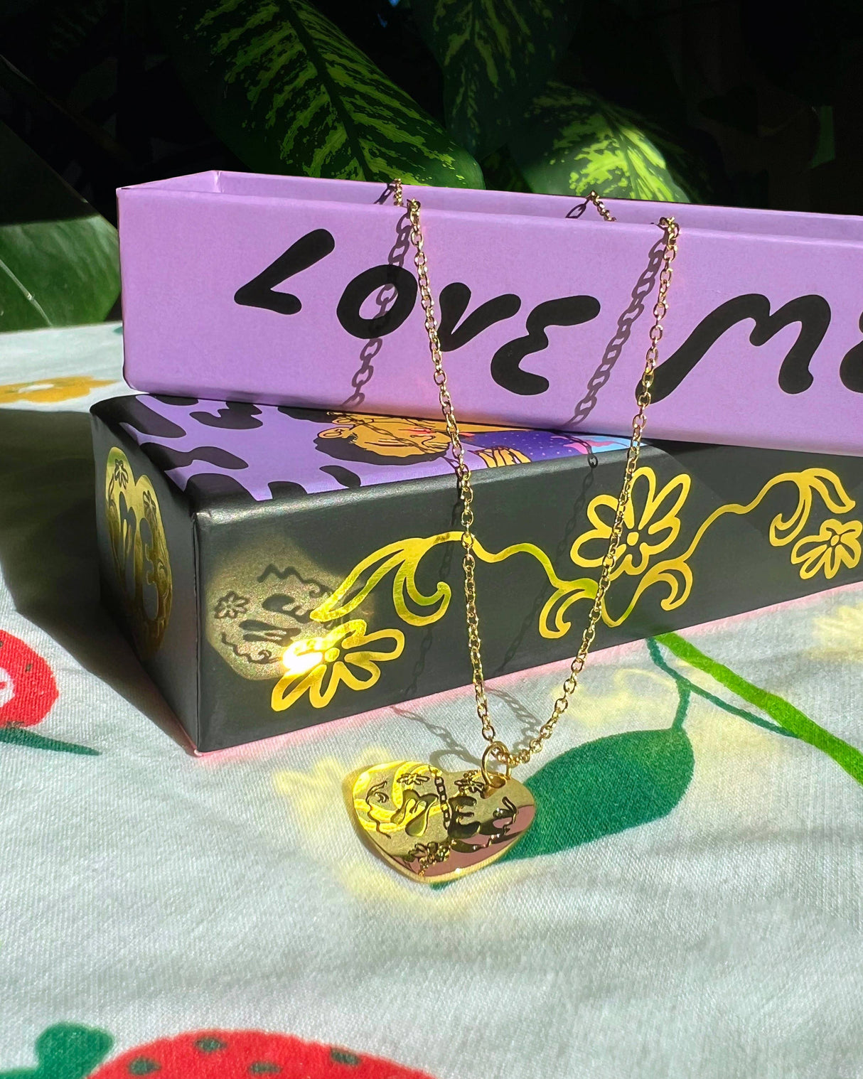 I Love Me Heart Chain Necklace