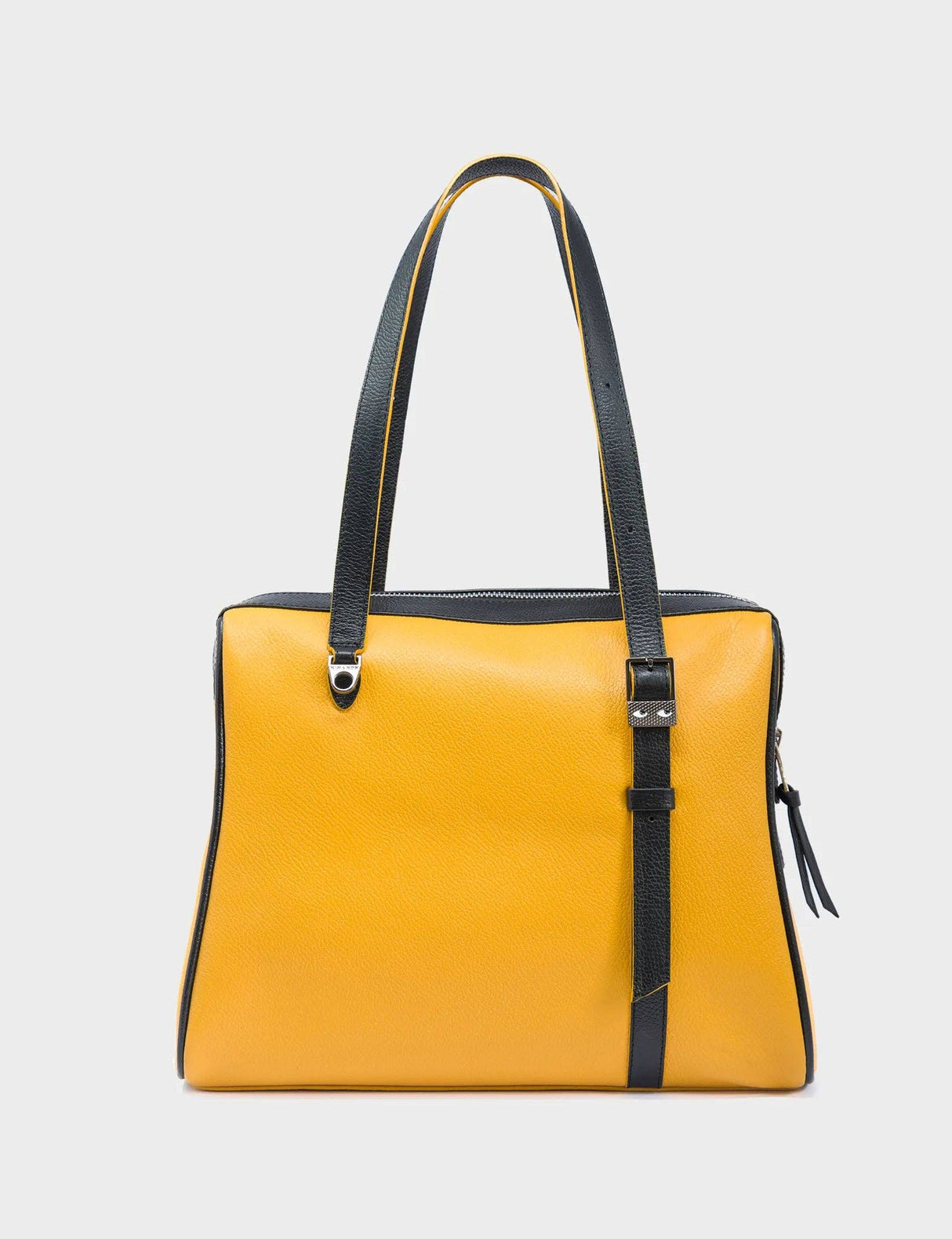 Esther Golden Glow Satchel Bag - Happy Tiger Embroidery