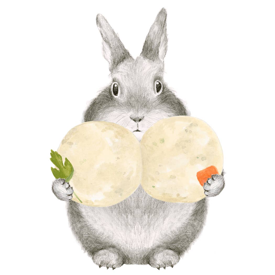 Deck the Halls with Matzo Balls Greeting Card