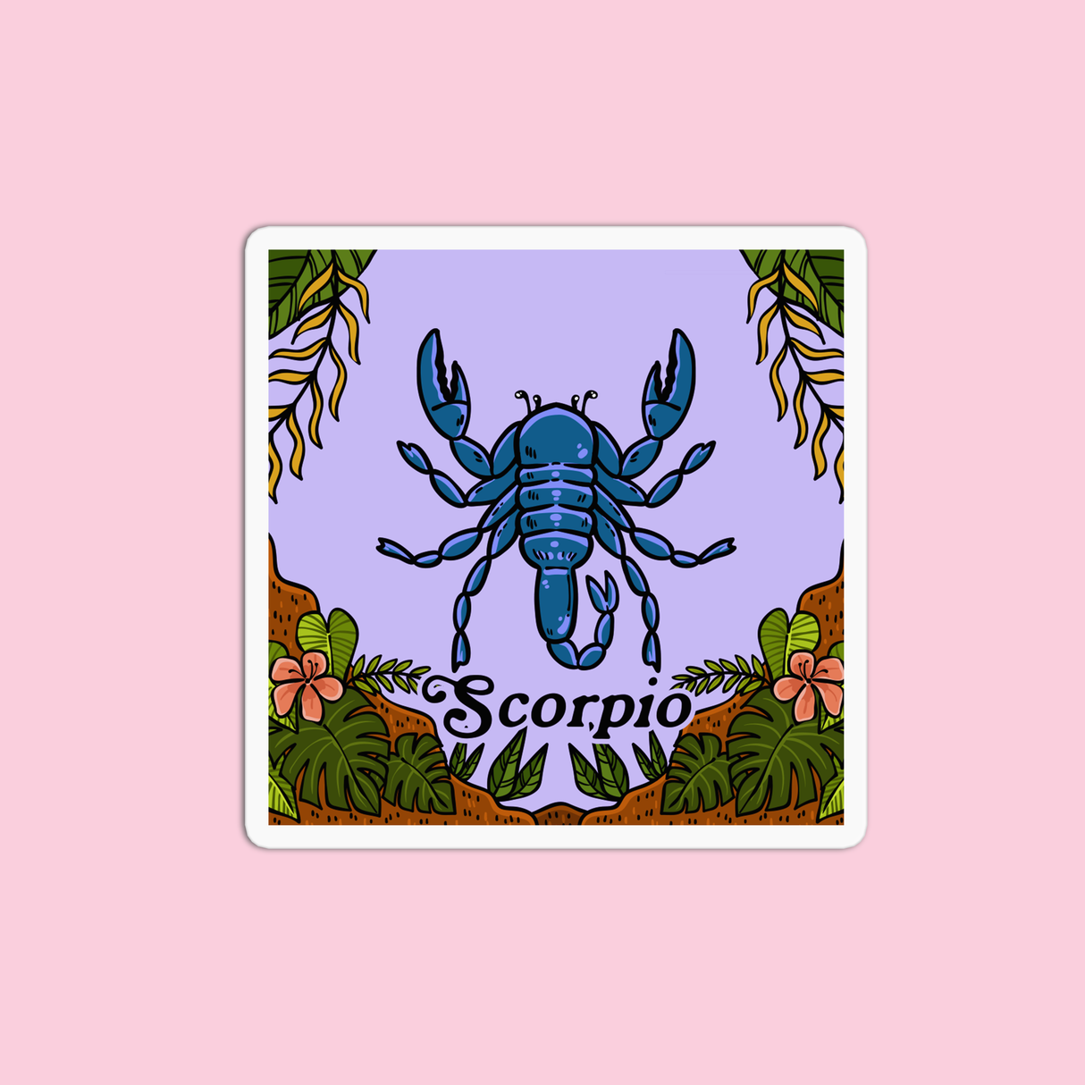 Scorpio Vinyl Waterproof Sticker