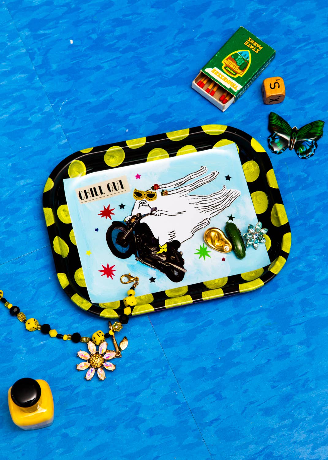 Chill Out Metal Tray