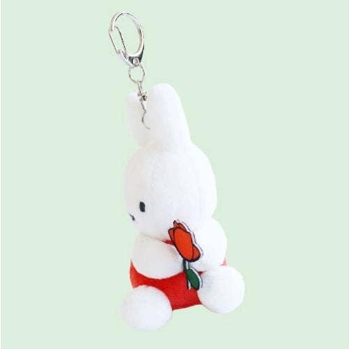 Orange Miffy Flower Mini Backpack Keychain