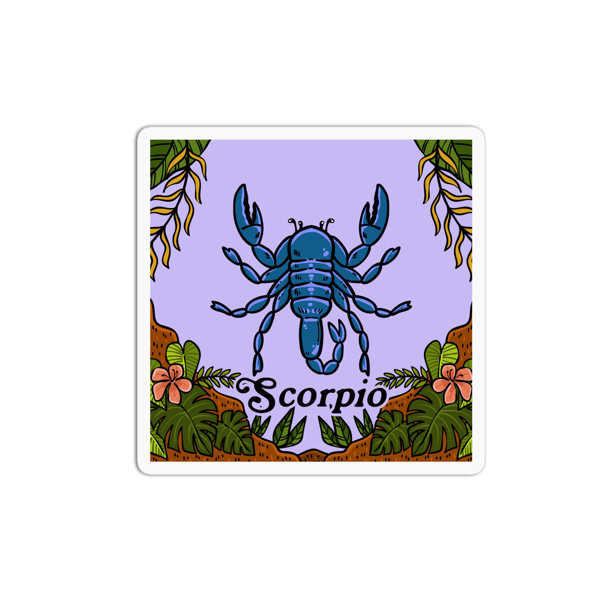 Scorpio Vinyl Waterproof Sticker