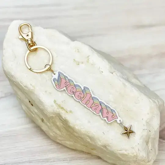 'Yeehaw' Echo Keychain