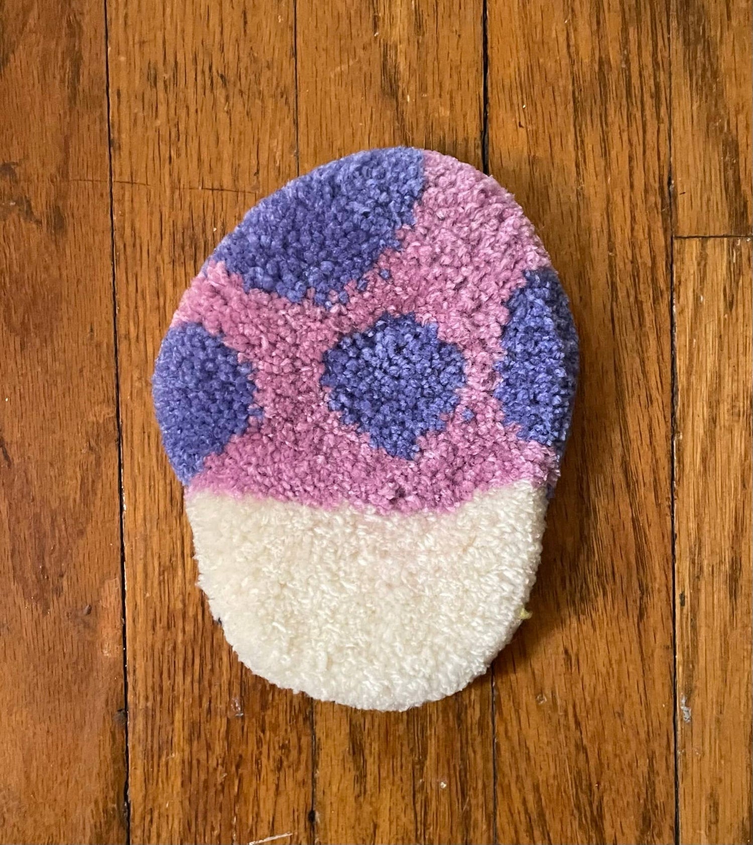 Mushroom Mug Rug Coaster