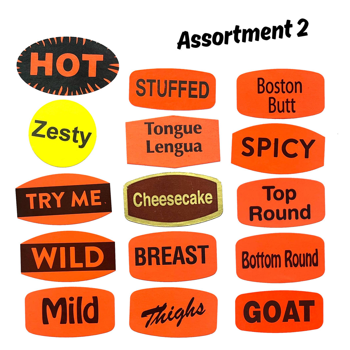 Innuendo Deli Stickers - Cheeky paper stickers