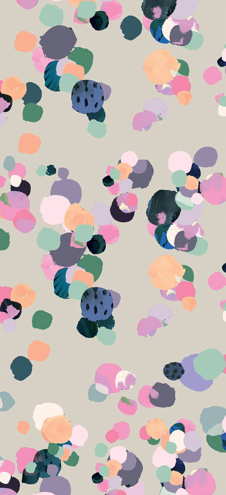 Beige Spots Tissue Paper