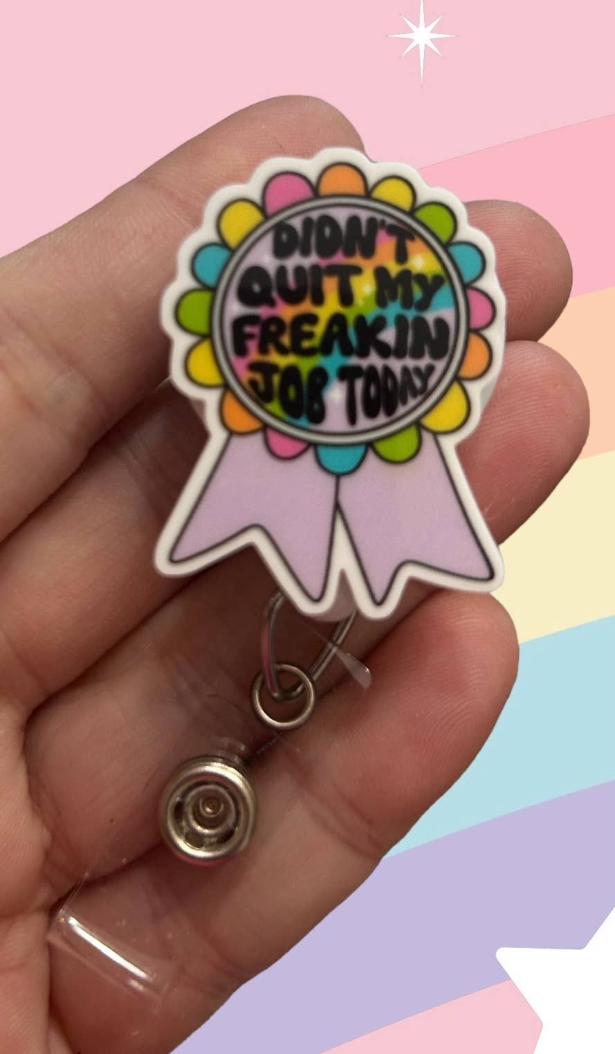 Didn't Quit My Freakin Job Today Badge Reel