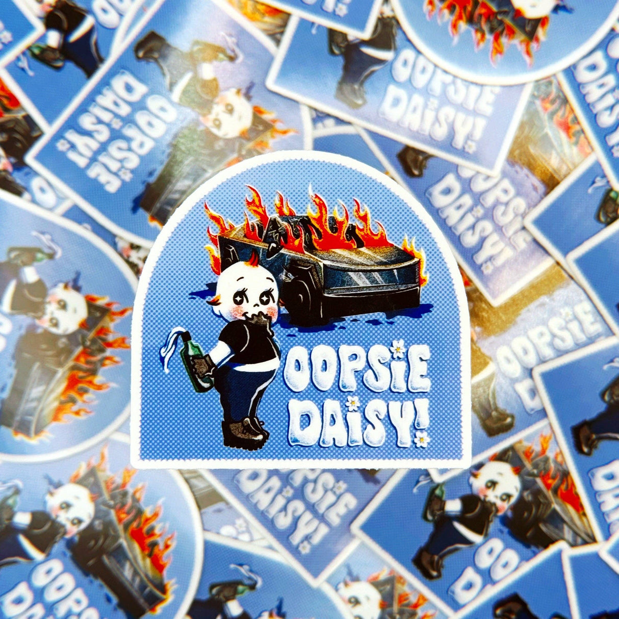 Oopsie Daisy! Vinyl Sticker