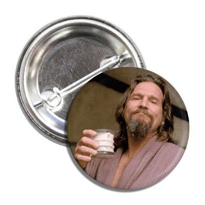 The Dude Inspired Button