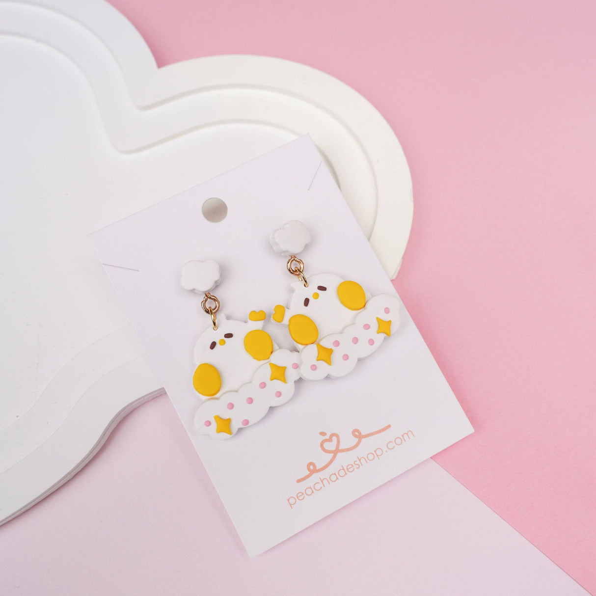 Floating Birdie Earrings