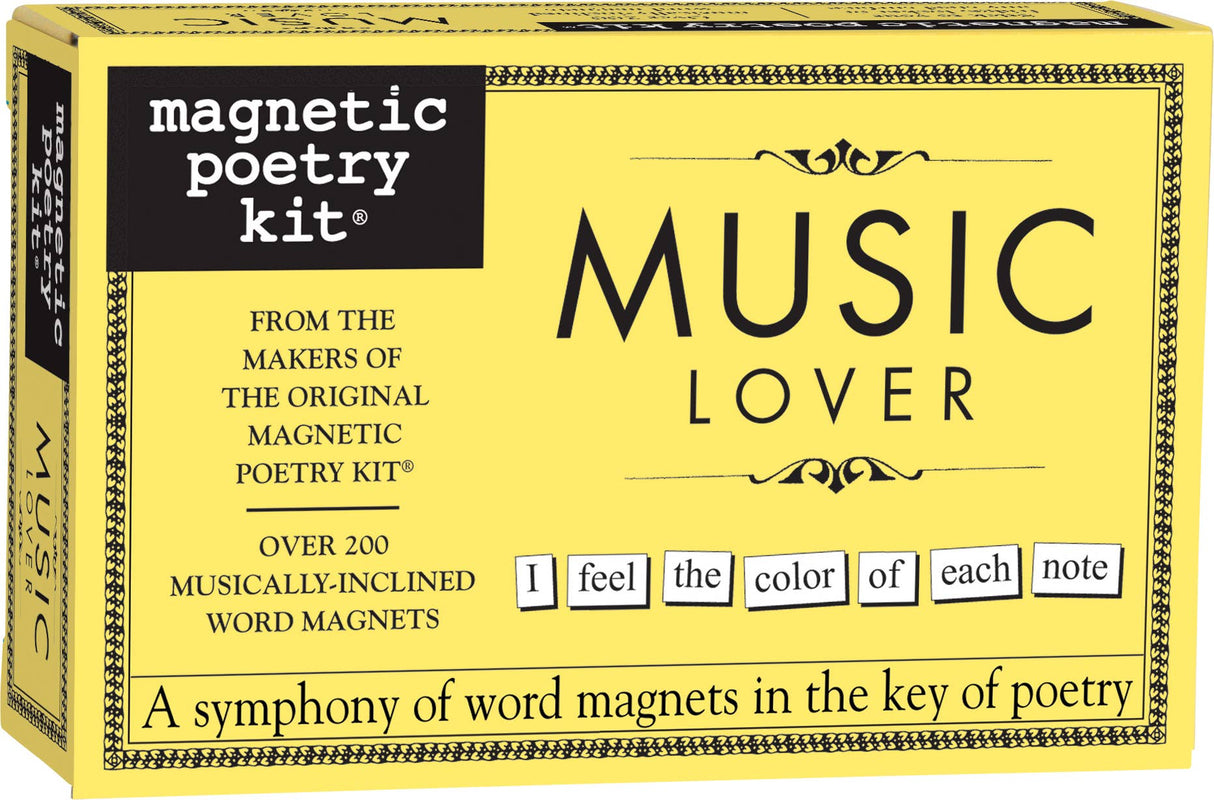 Music Lover Magnetic Poetry Kit