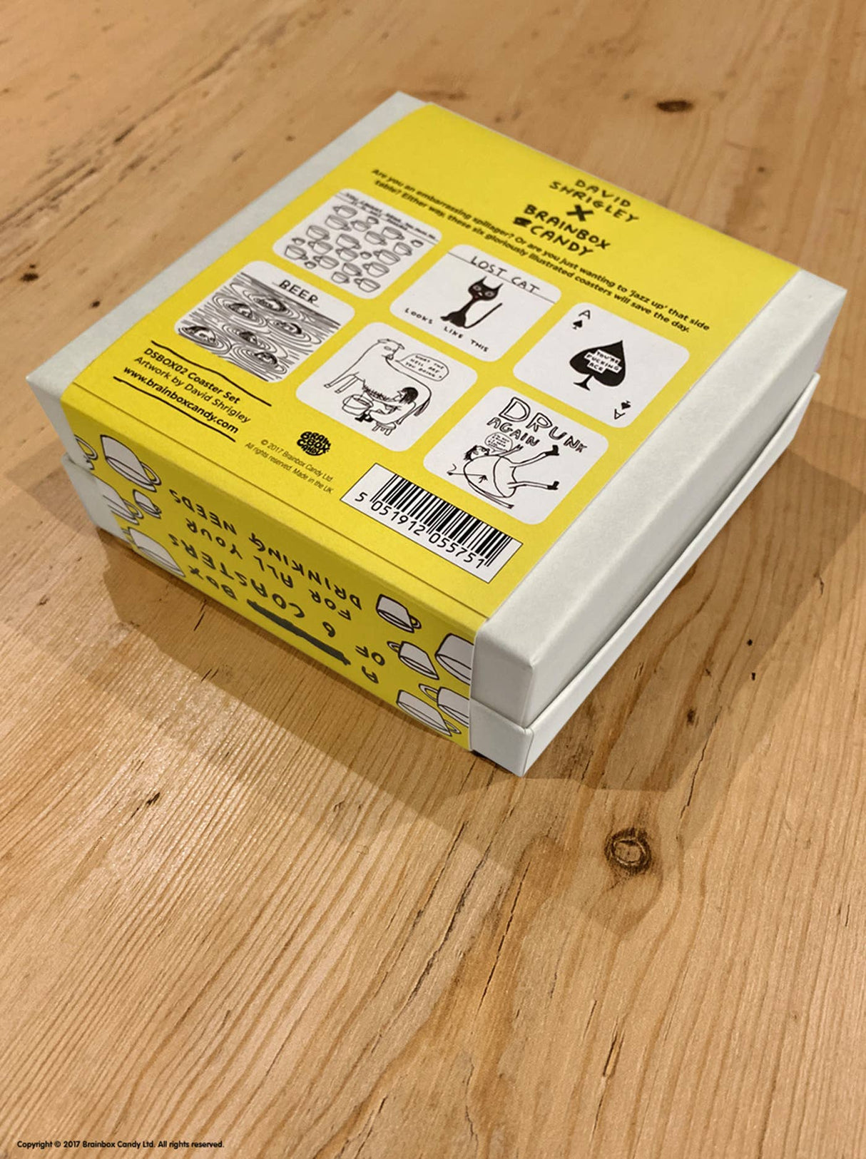 David Shrigleys Art Coasters Set 2