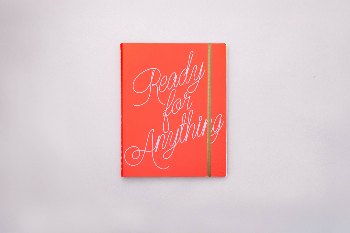 Weekly Undated Planner (Semi-Concealed), Ready for Anything