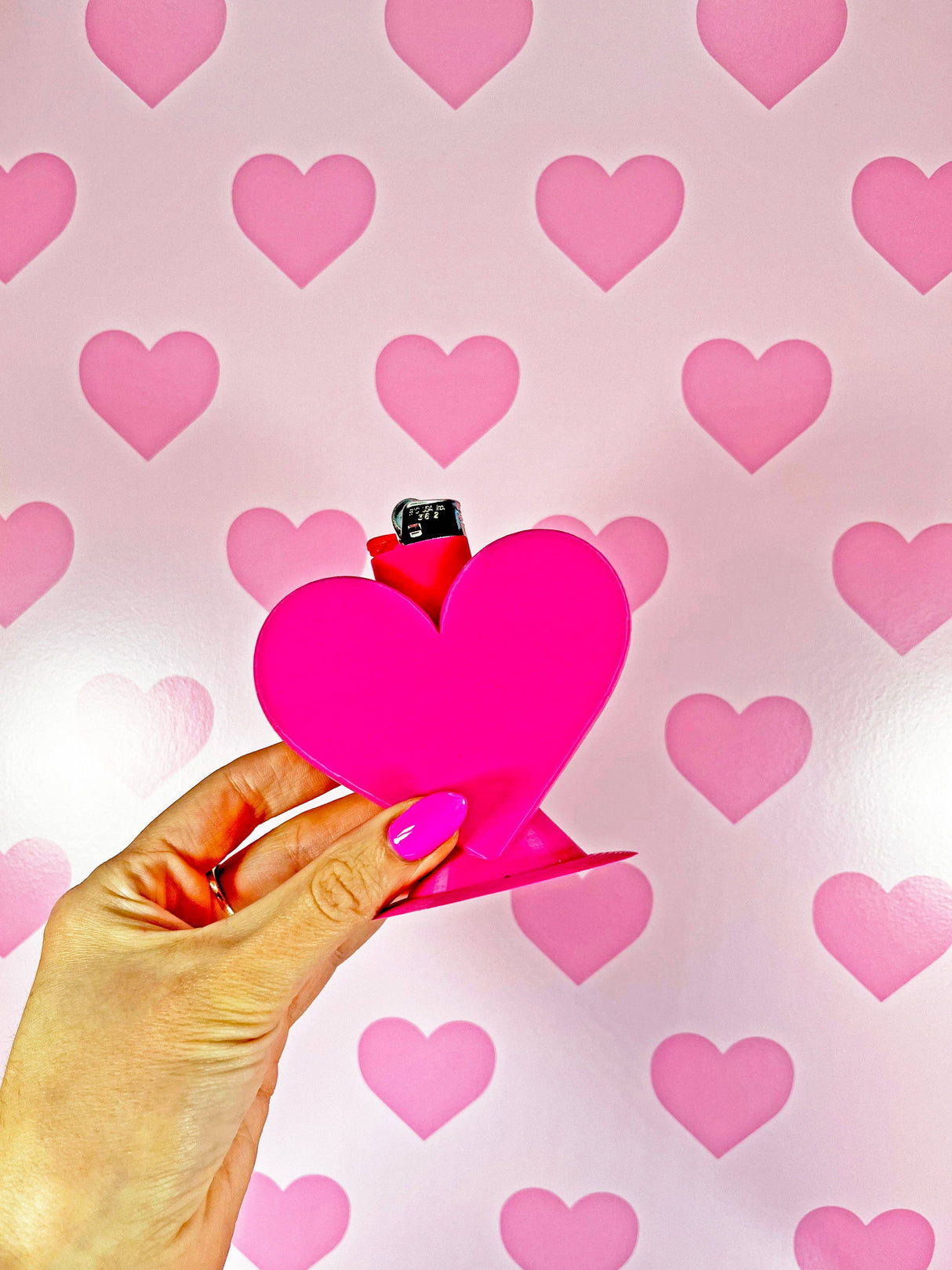 Heart Shaped Lighter Case