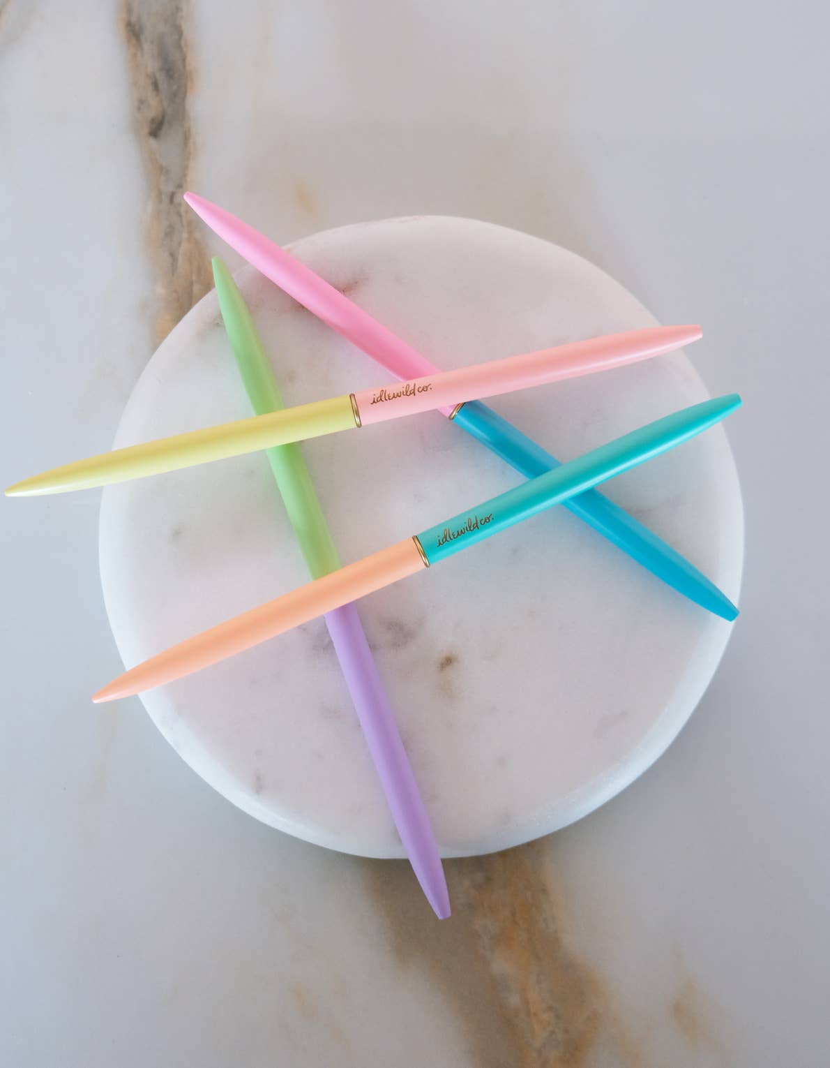 Neon Duo-Tone Slim Pens Set of Four