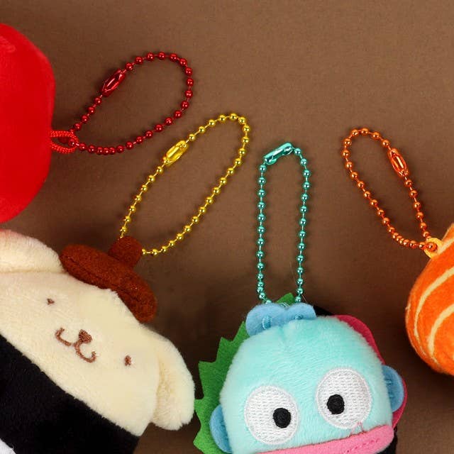 Sanrio Sushi Plush Keychain (5cm)
