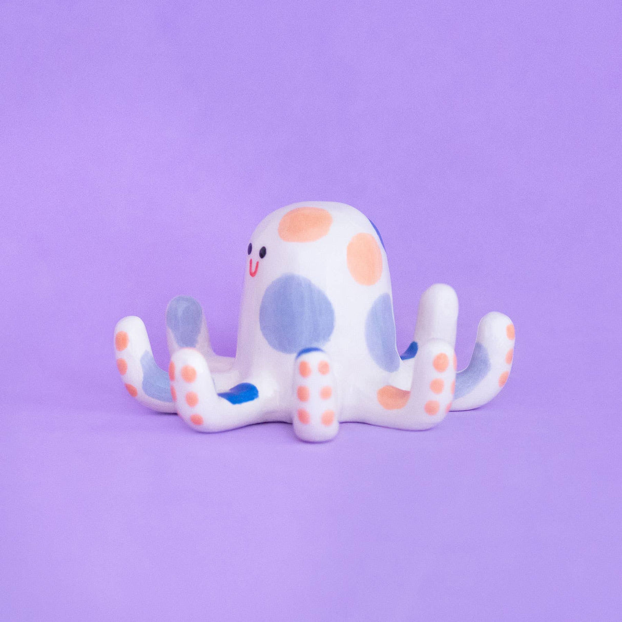 Tiny Octopus Ceramic Sculpture