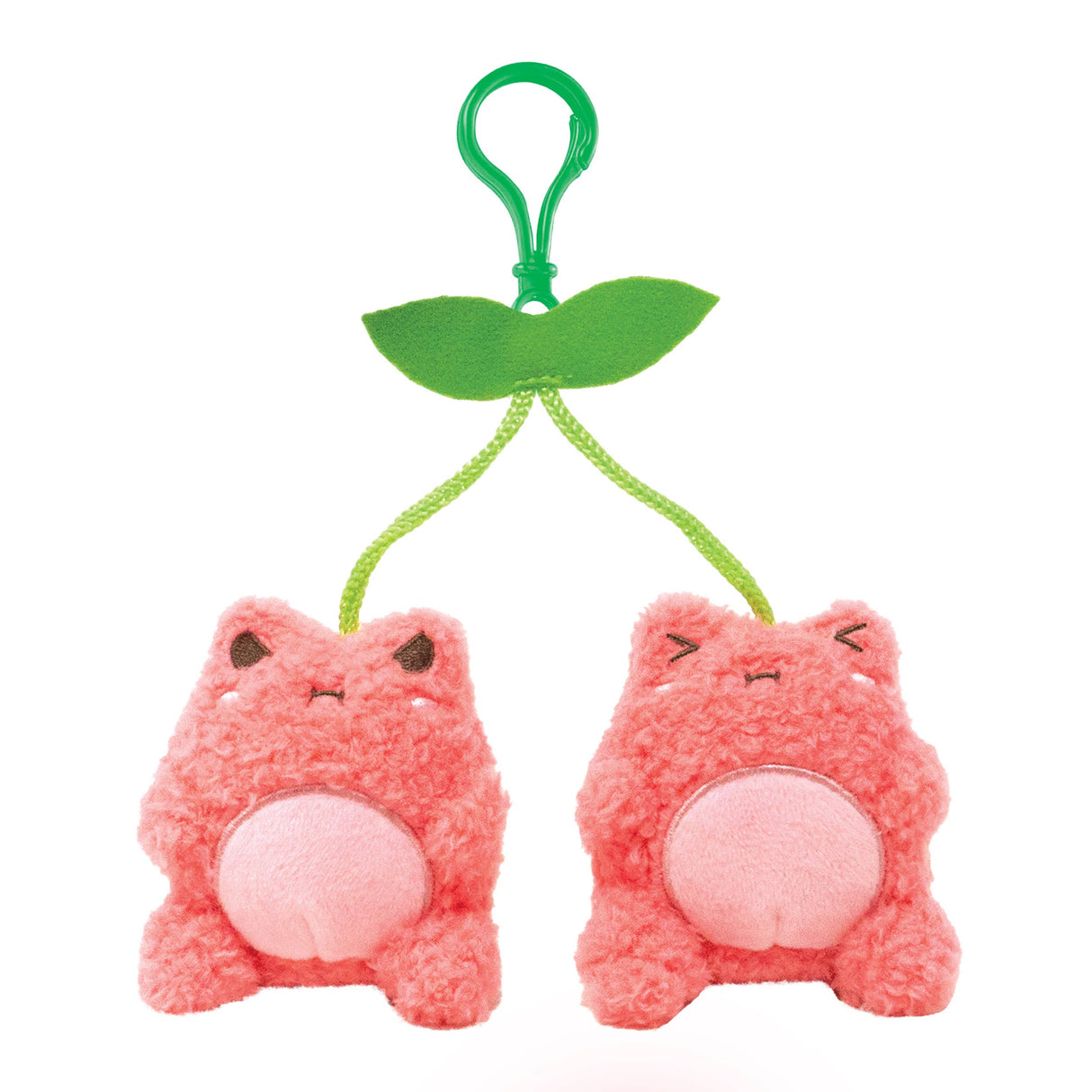 Mini Cherry Wawa Clip Frog Bag Charm Keychain
