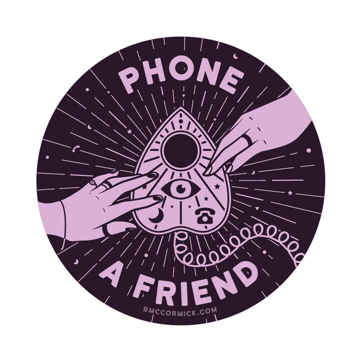Phone A Friend Sticker