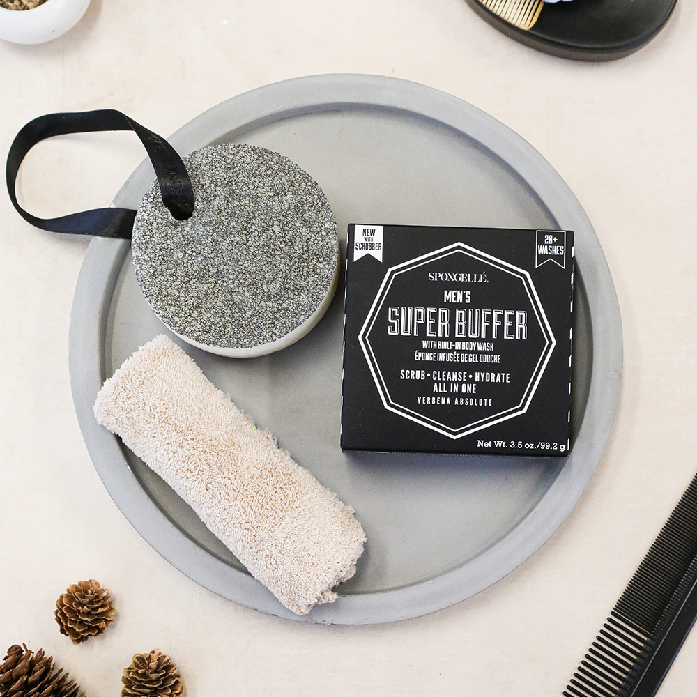 Men's Super Buffer w/ Black Scrubber - Verbena Absolute