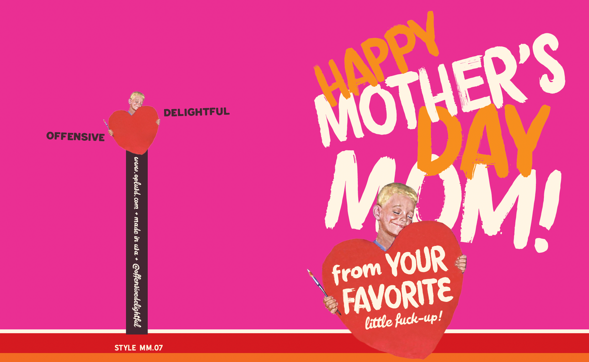 Favorite Fuck Up Mother's Day Card
