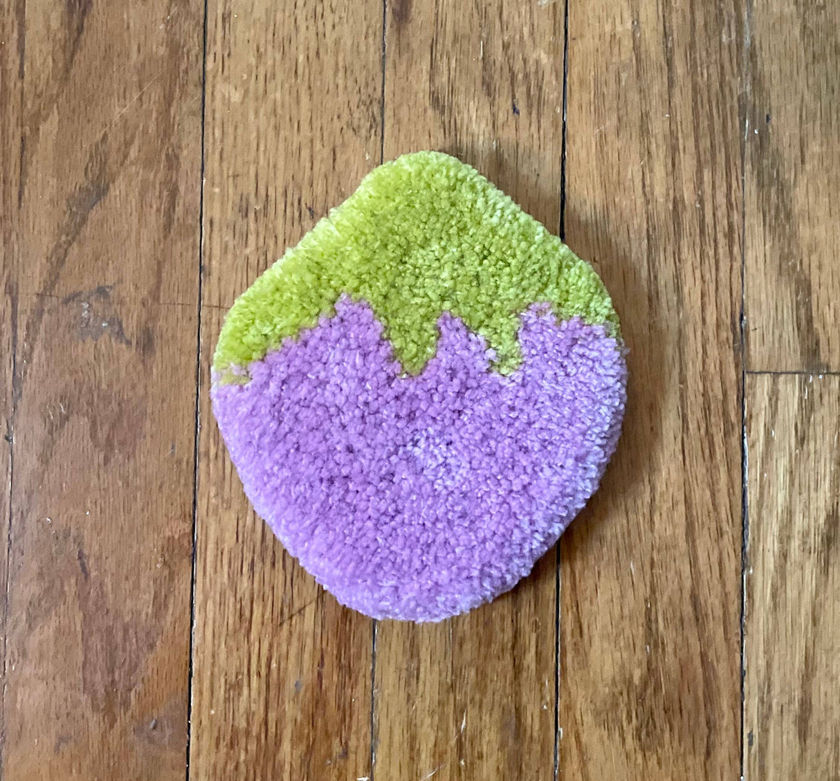 Strawberry Mug Rug Coaster