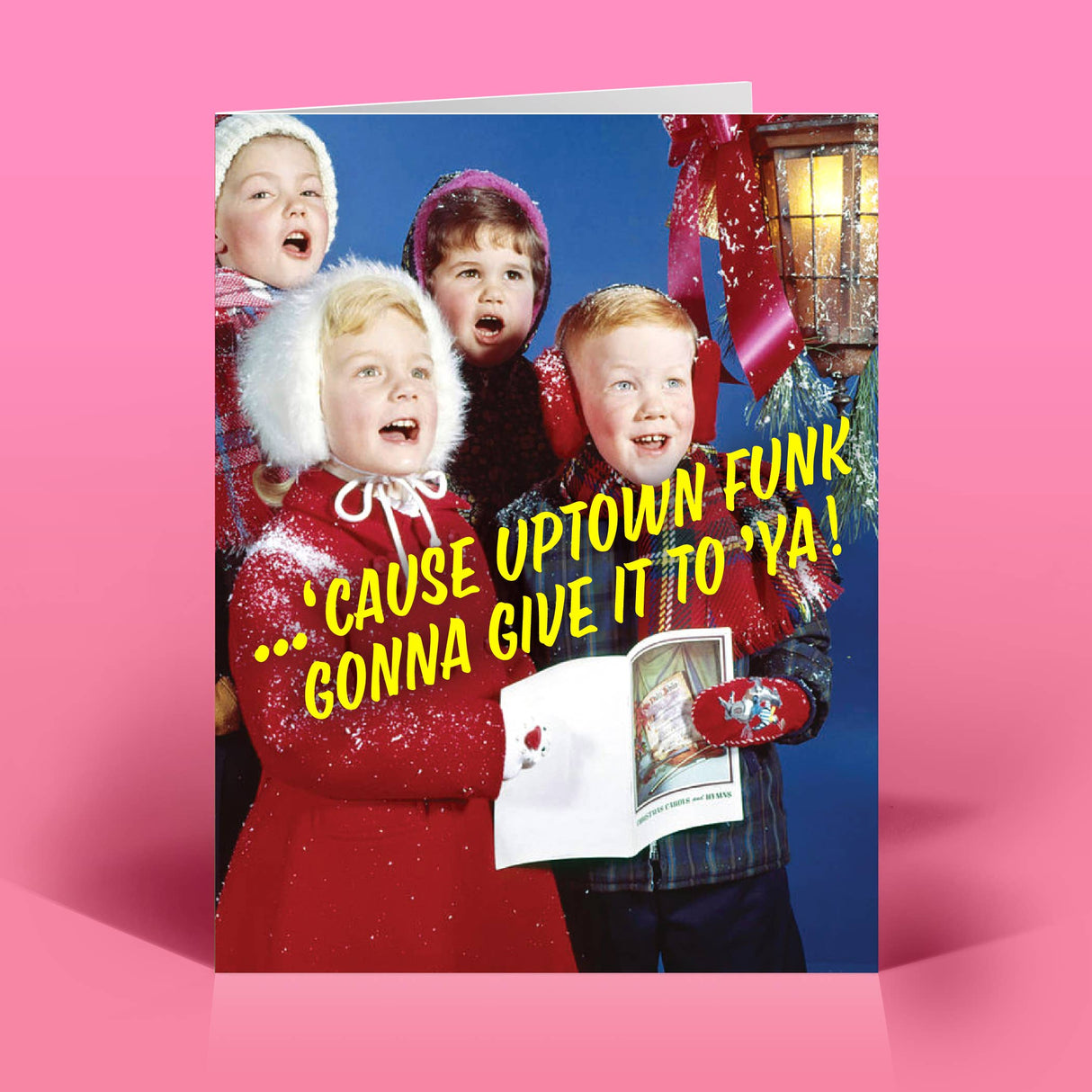 Uptown Funk Holiday Card