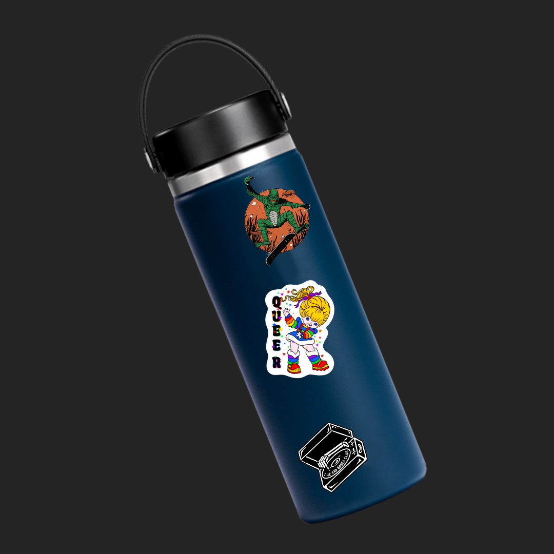 Queer Rainbow Brite Vinyl Sticker