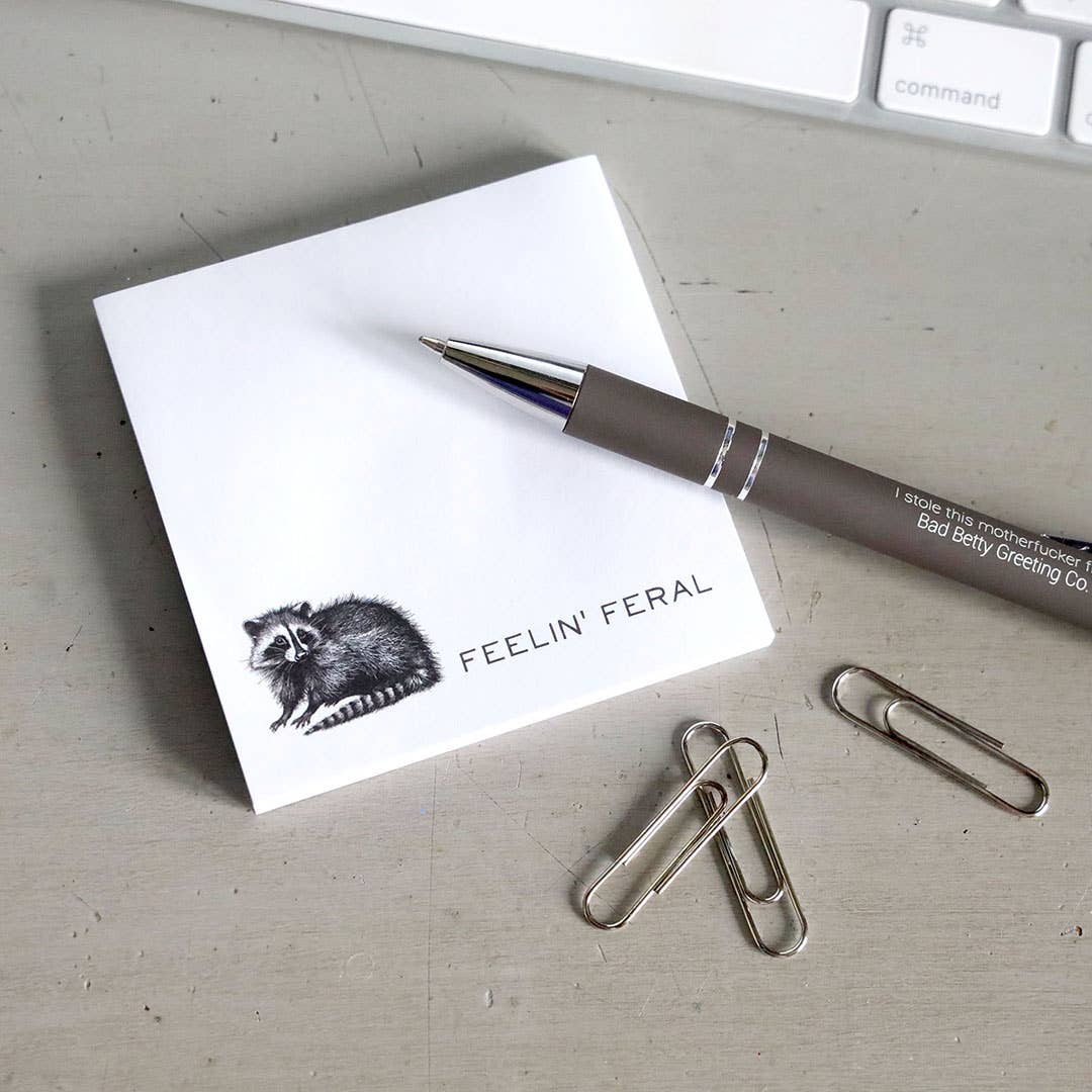 Feelin' Feral Note Pad