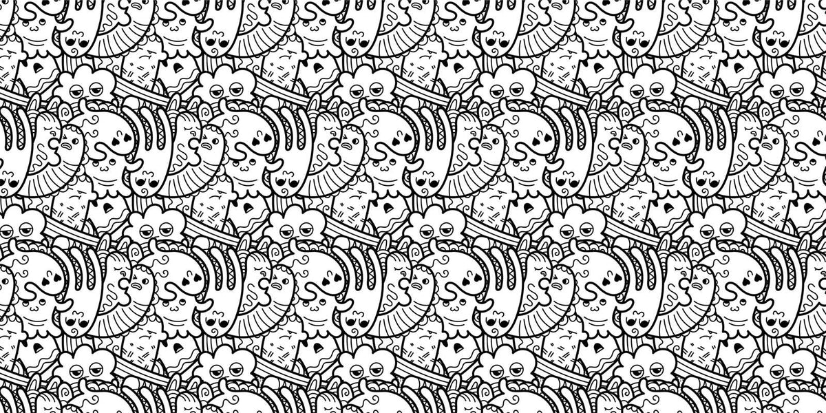 Cute & Creepy Coloring Book by IglooBooks