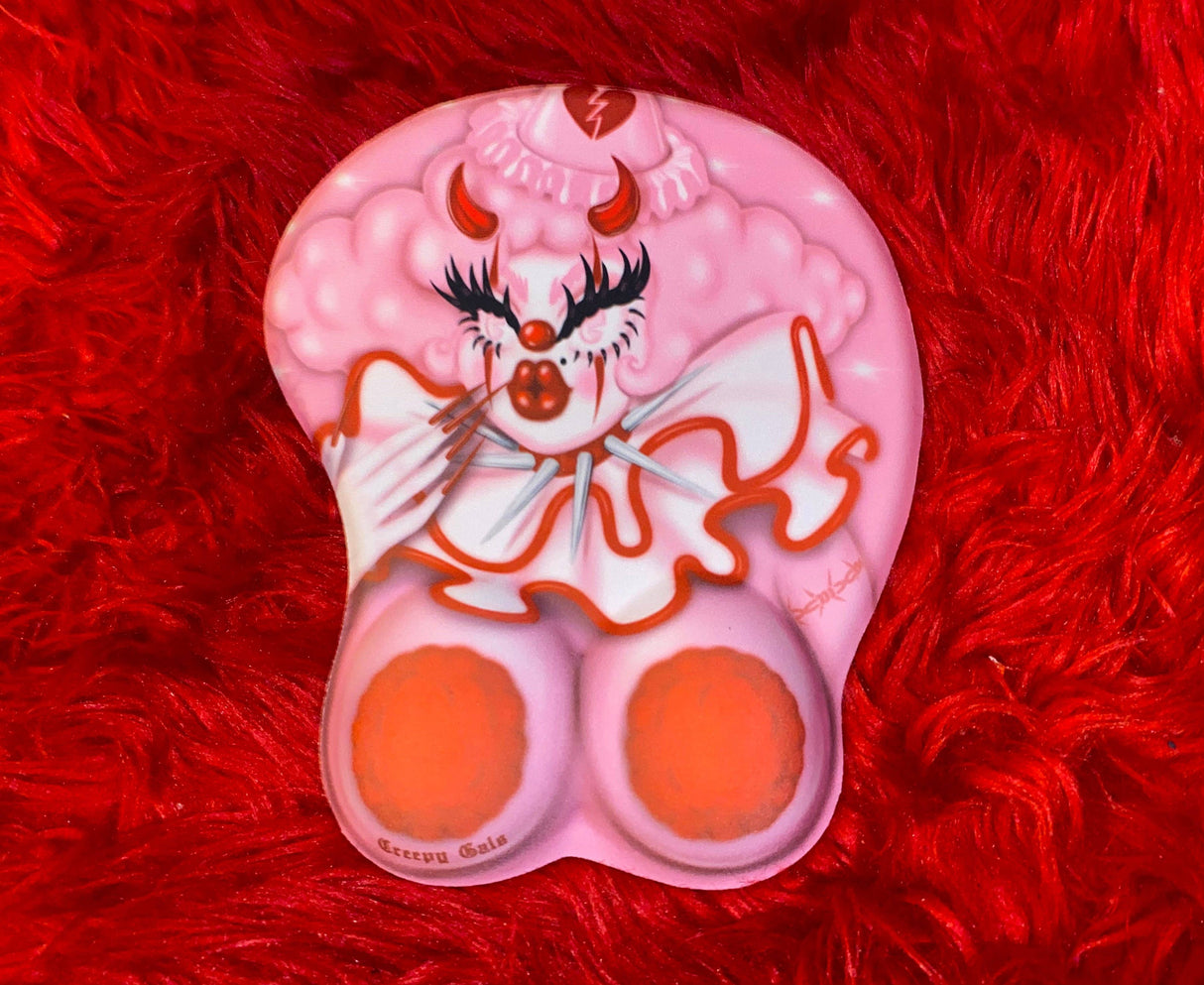 Bimbo the Clown Mouse Pad