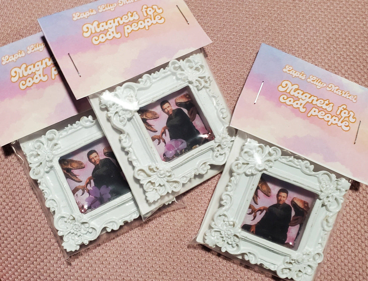 Jeff Goldblum Dino Magnets