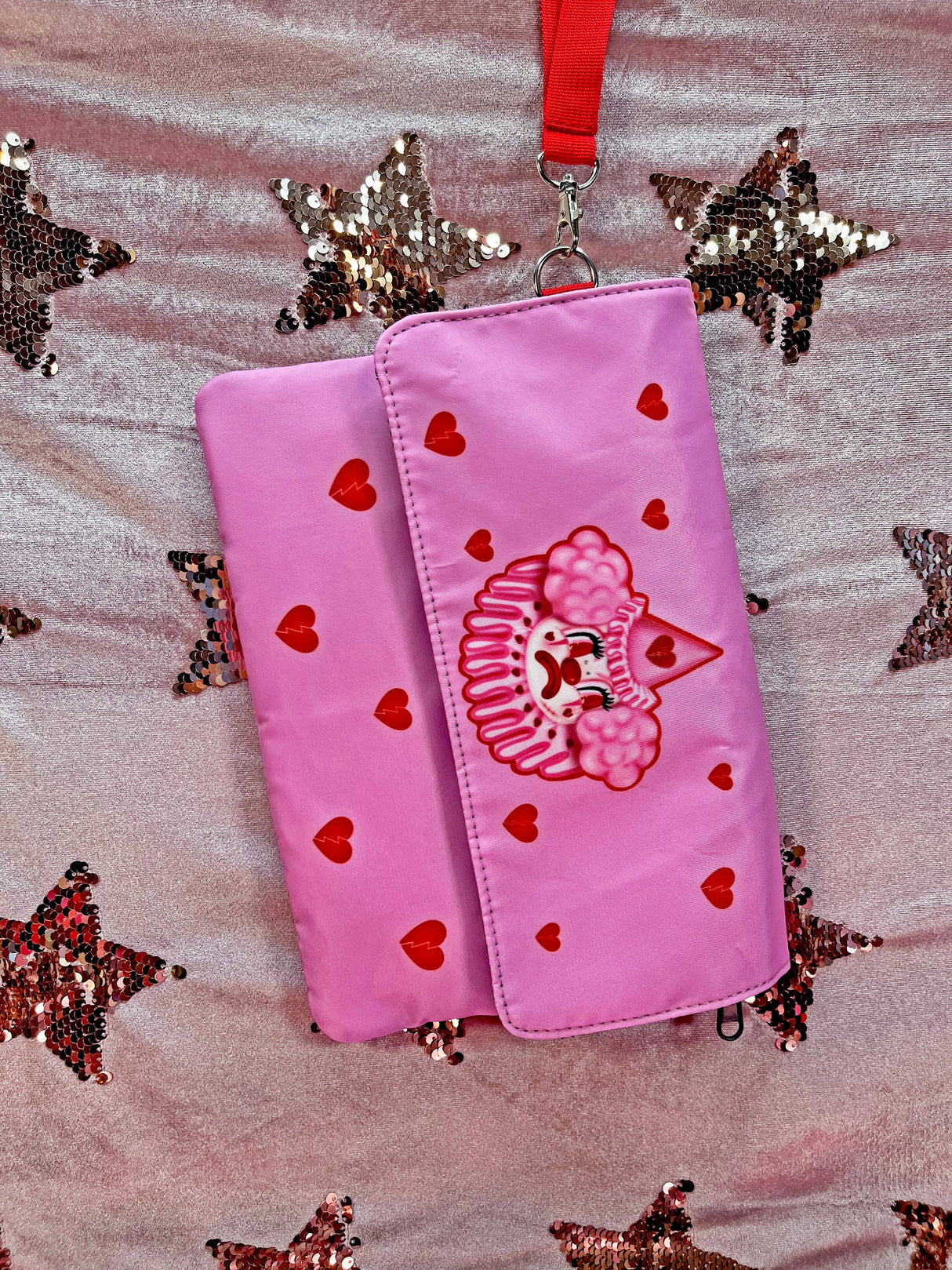 Smell Proof Bag with Lock, Sad Clown