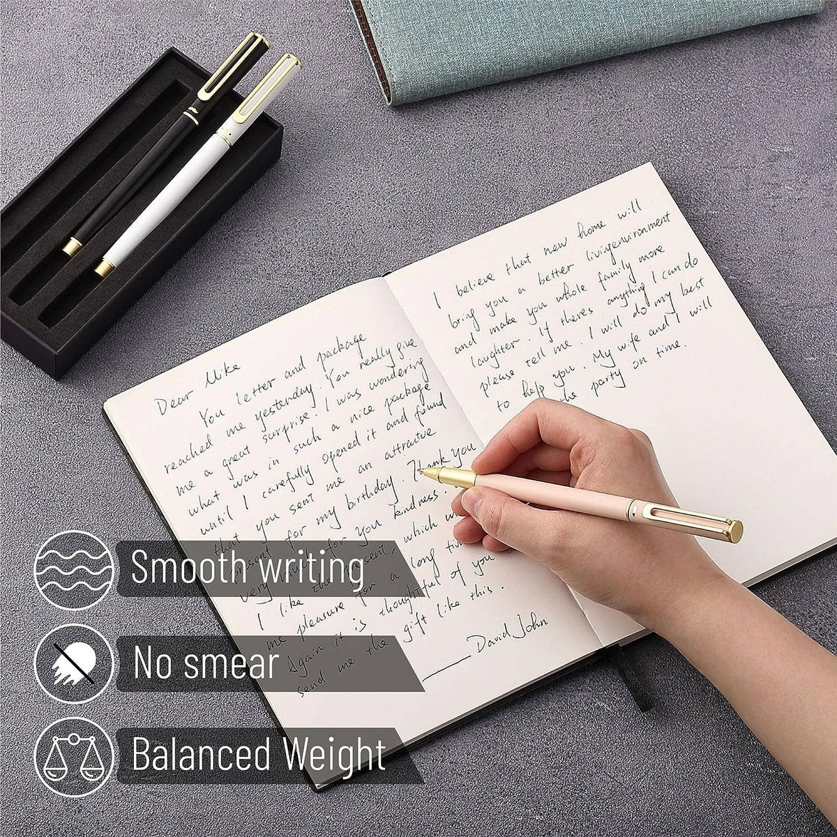 Luxury Pen Set, Black Ink