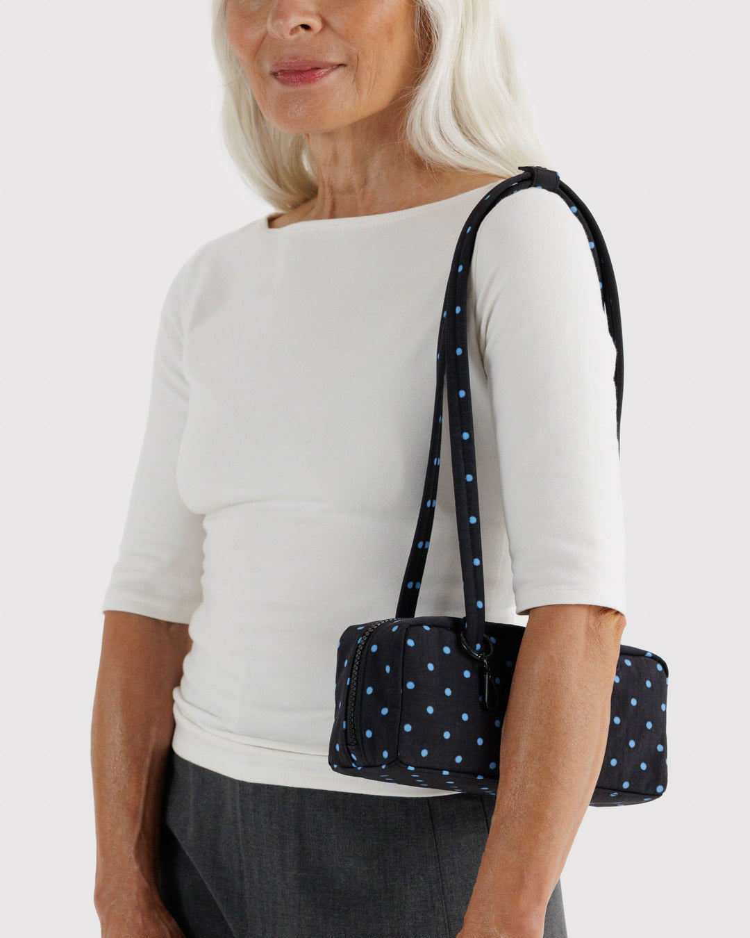 Small Nylon Bowler Bag by BAGGU