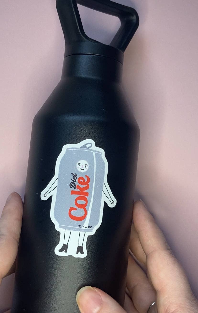 Diet Coke Deanne Sticker, 2x3 in.