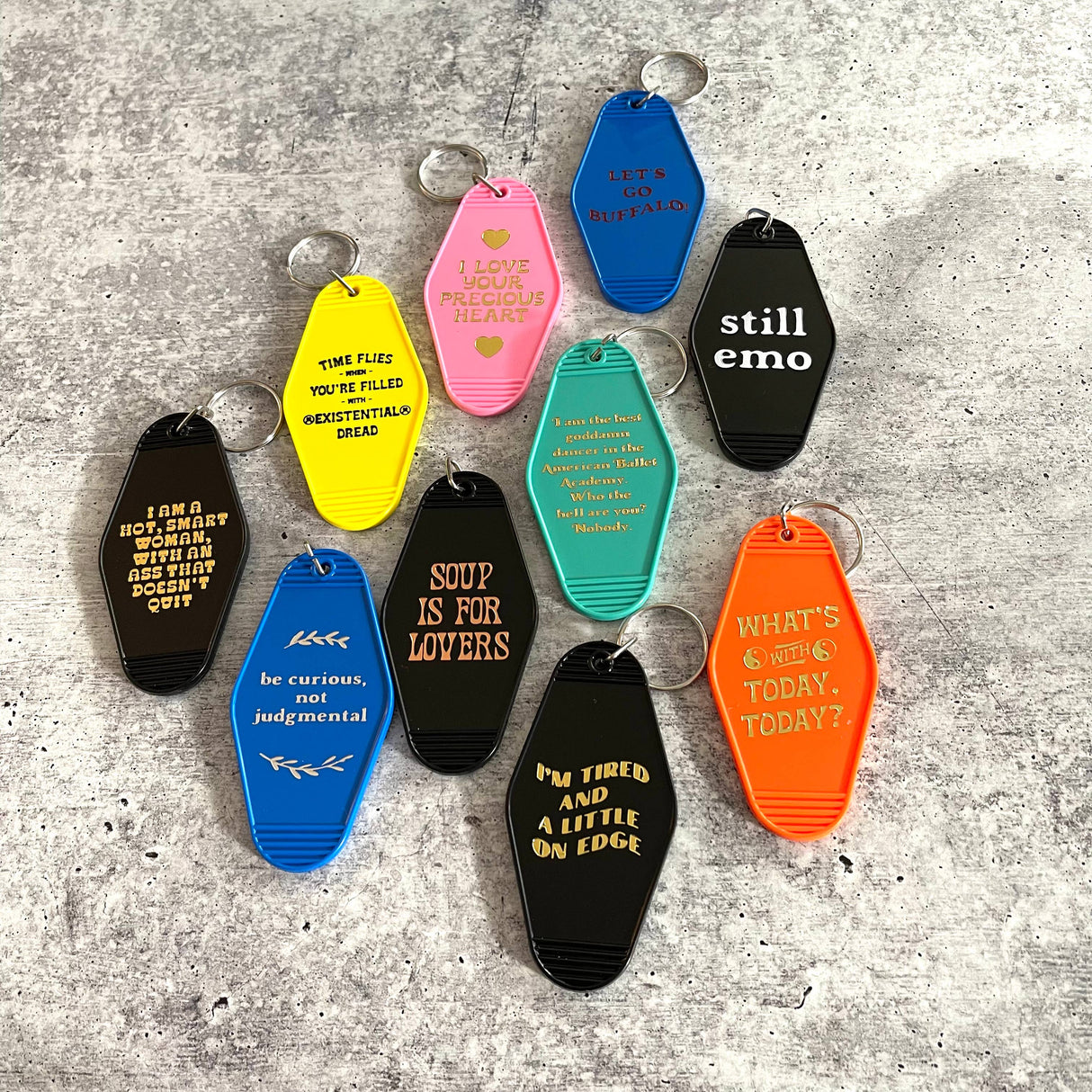 Hot Smart Woman Ass that Doesn't Quit Keychain