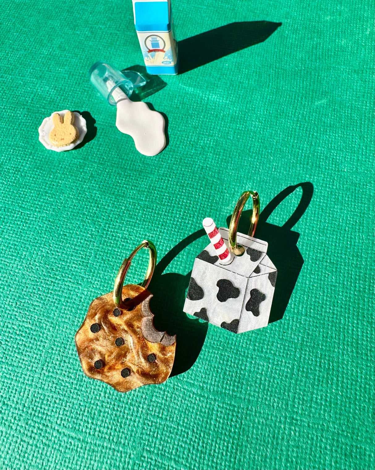 Milk and Cookies Earrings