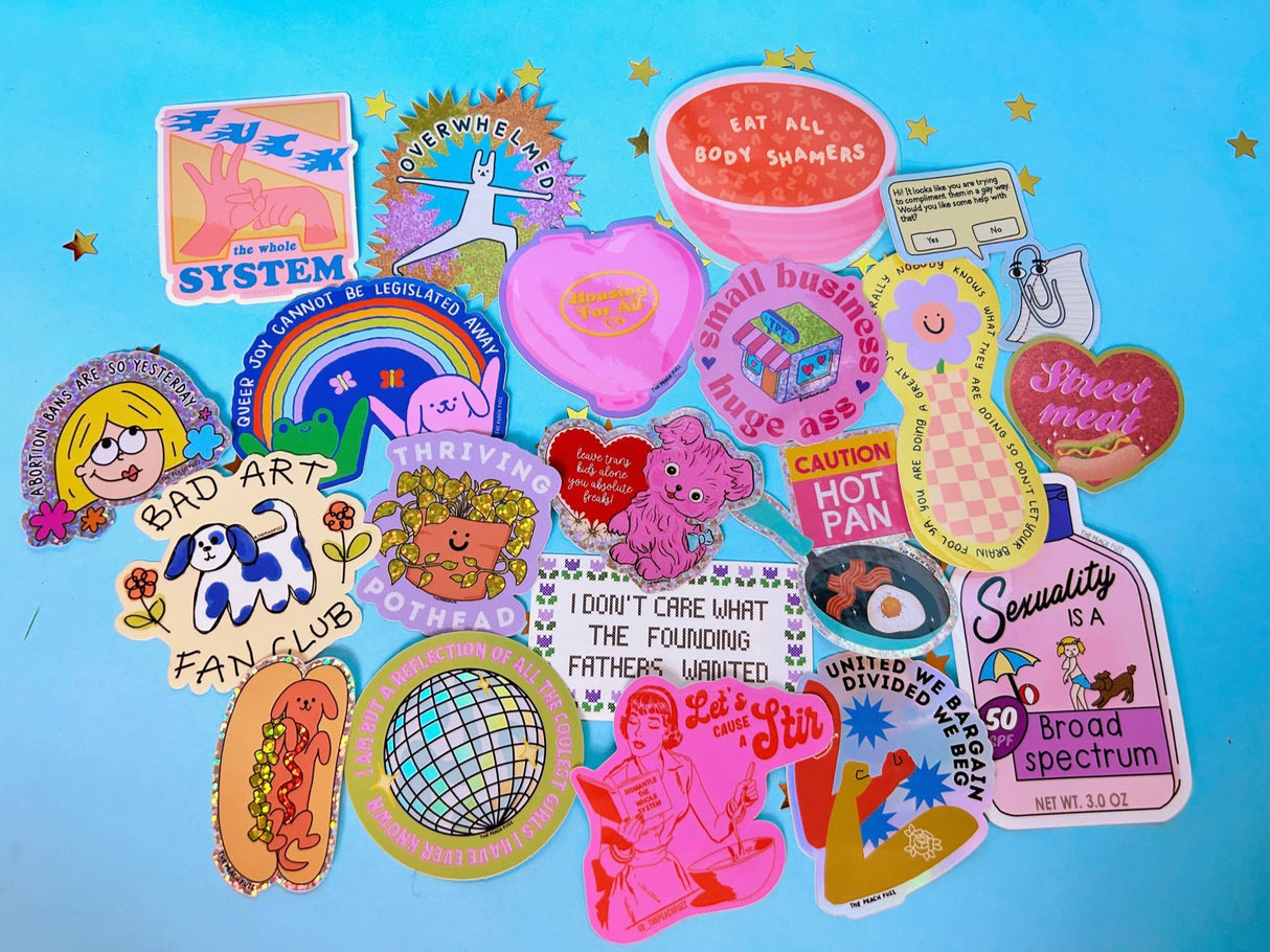 Reflection of The Coolest Girls I've Known Holo Sticker