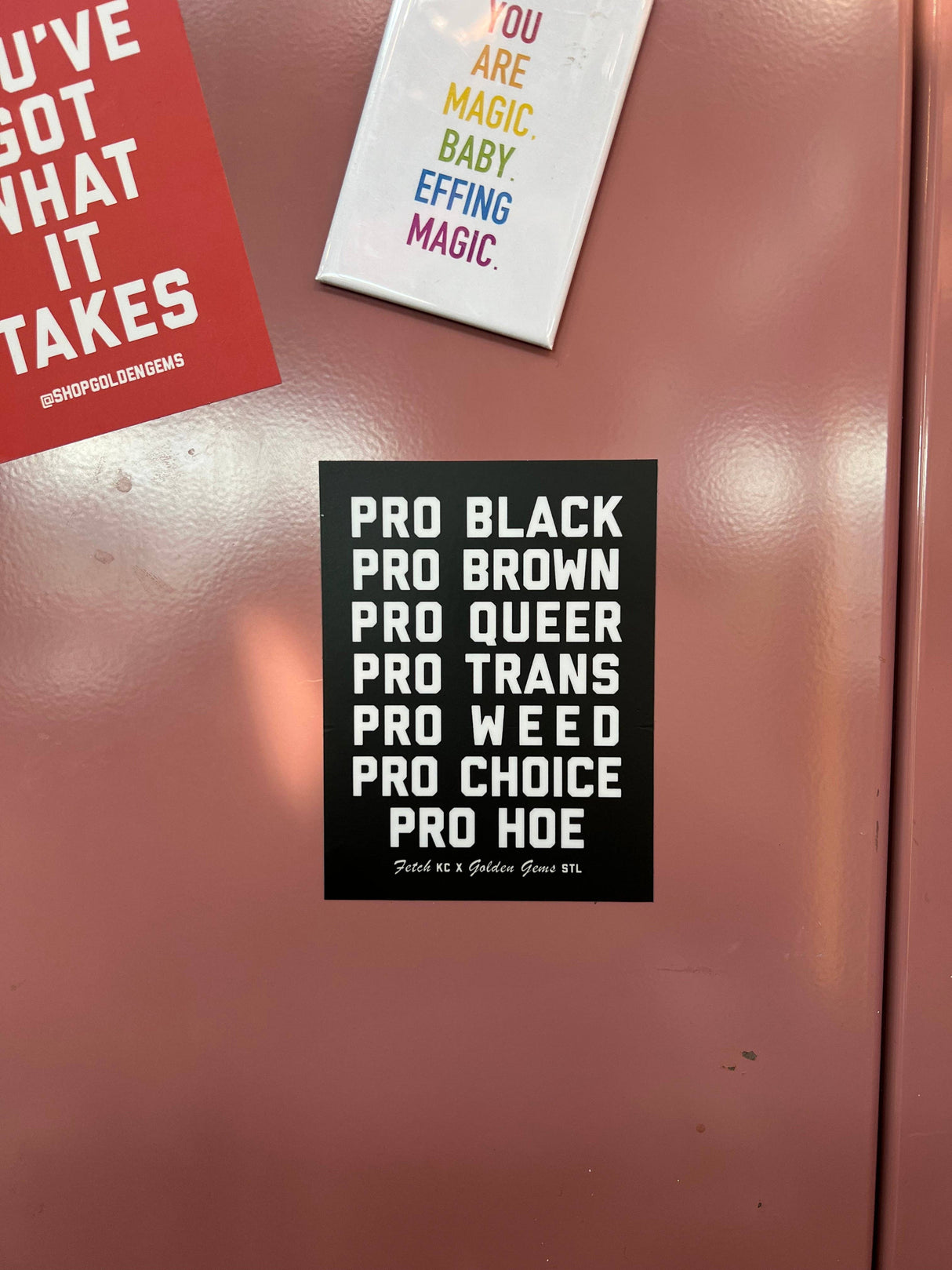 Pro Hoe Sticker