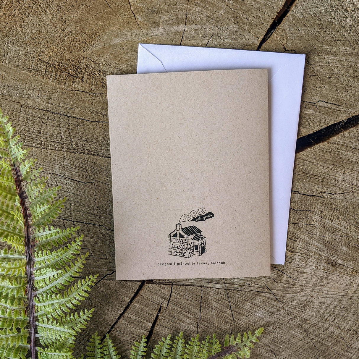 Good Luck Rabbit Foot Greeting Card