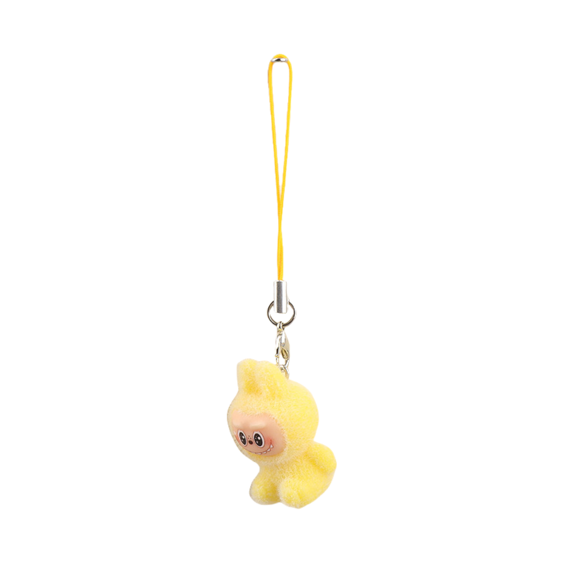 Lafufu Flocked Keychain Bag Charm