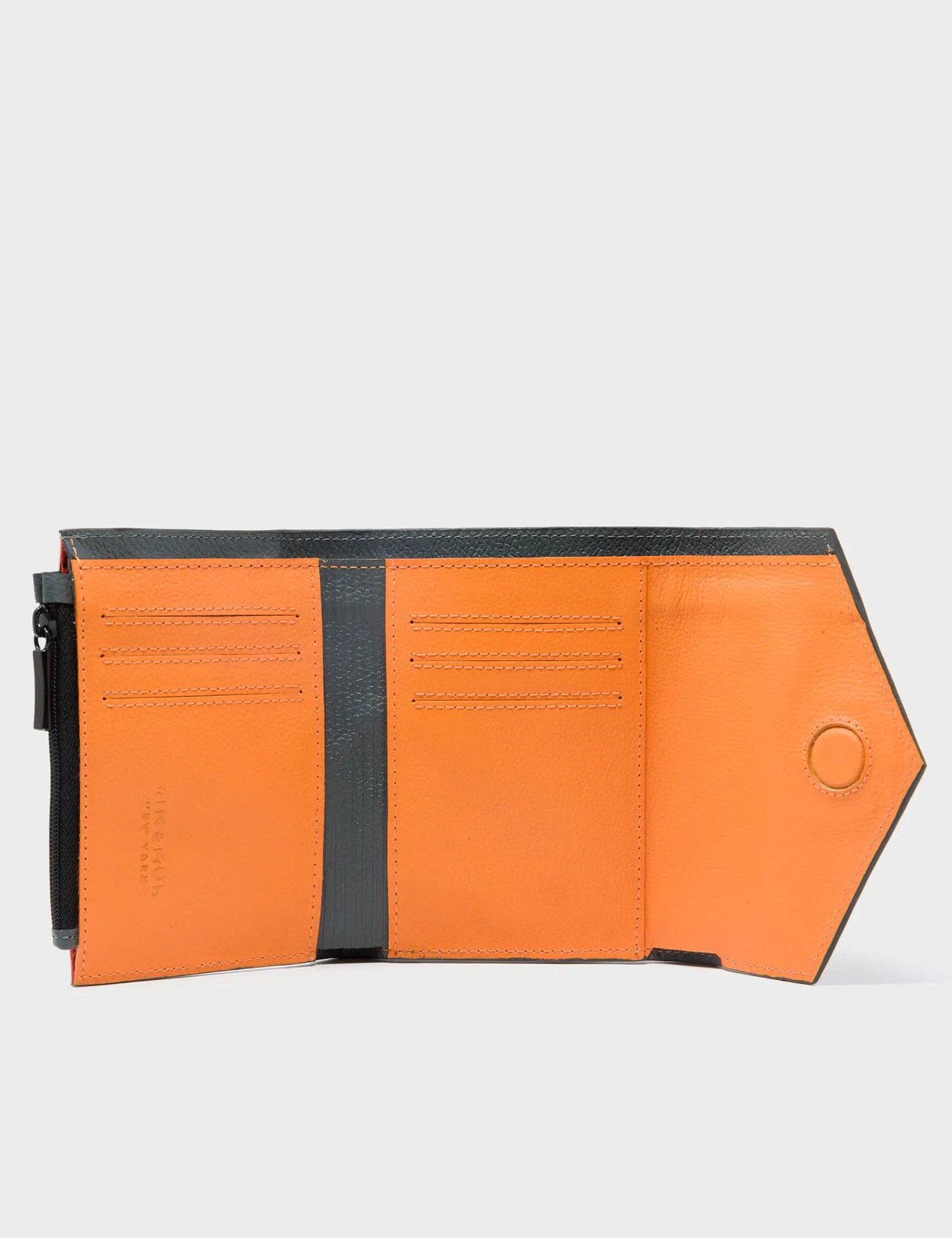 Fiona Parfait Pink Leather Wallet - Tangle Tales Black Design