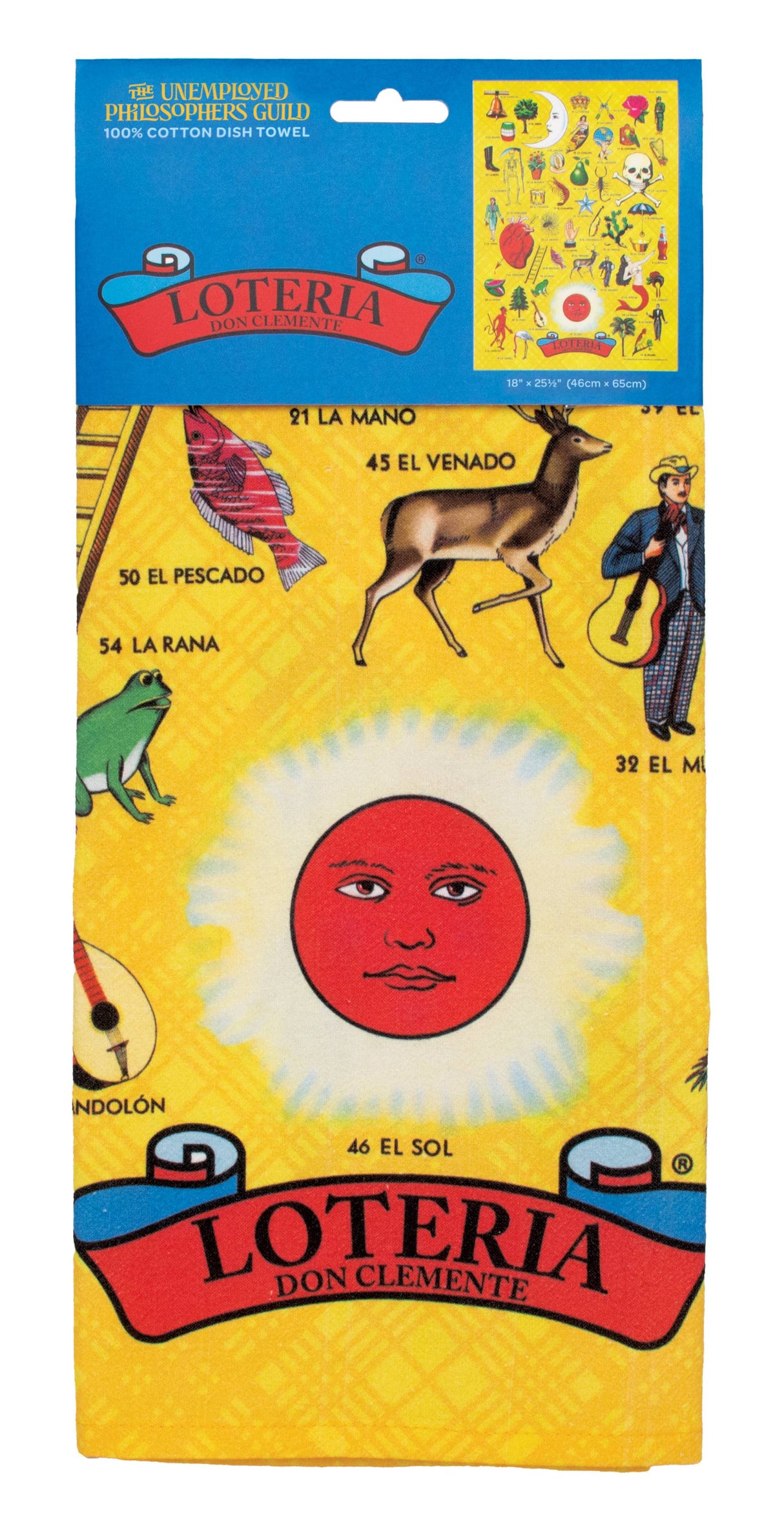 Loteria Tea Towel