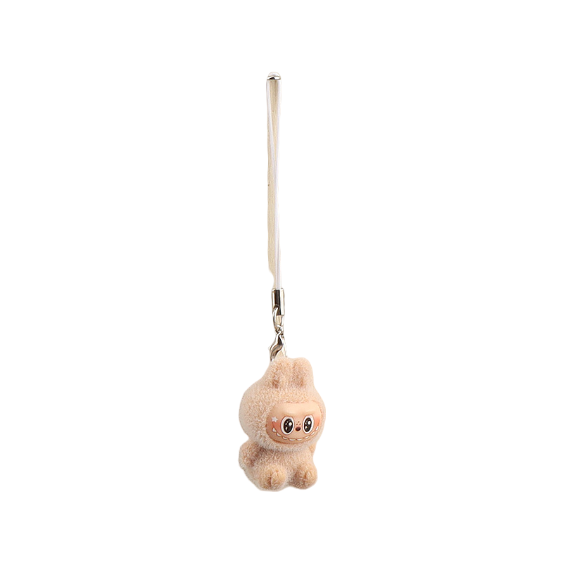 Lafufu Flocked Keychain Bag Charm