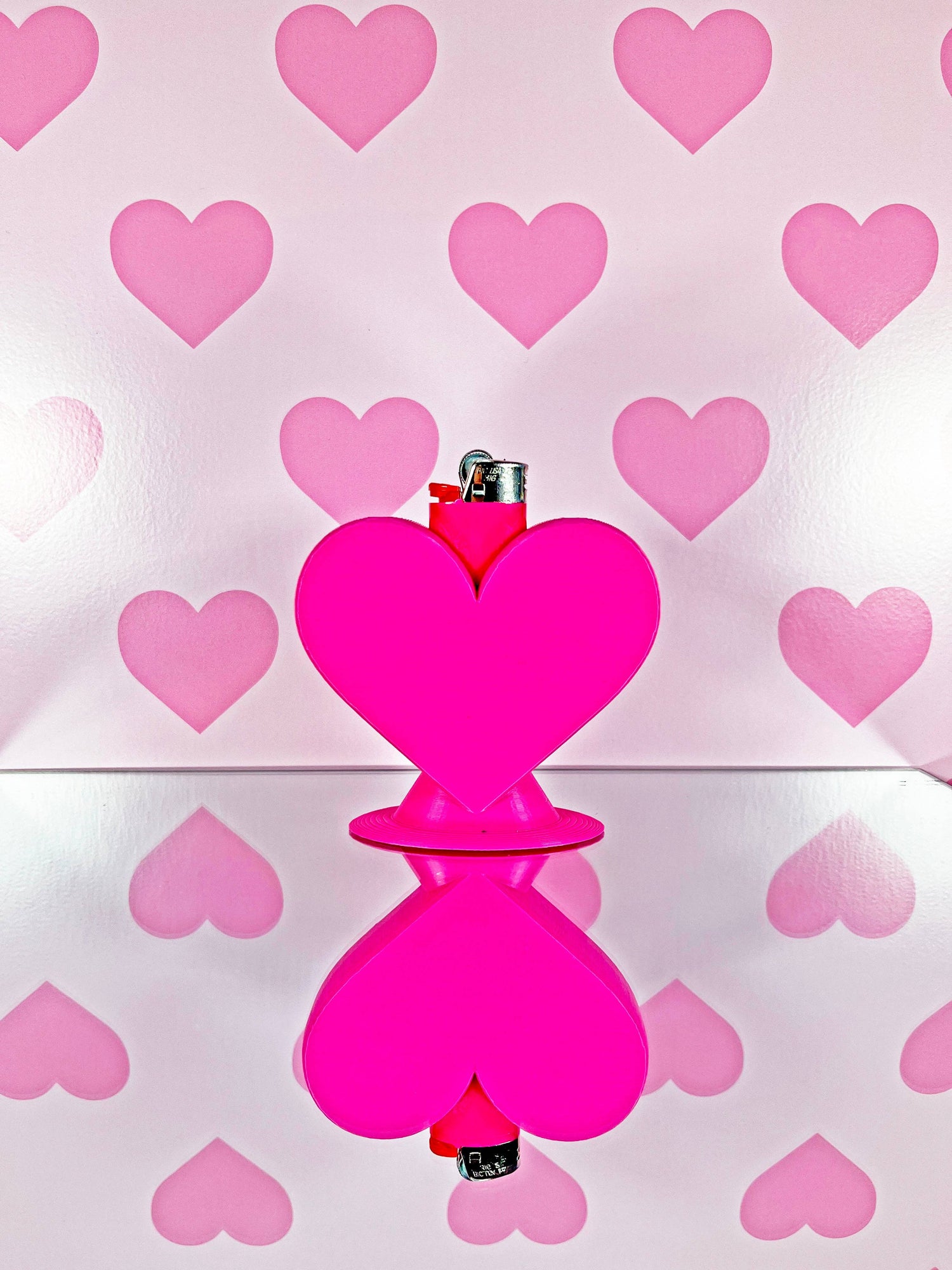 Heart Shaped Lighter Case
