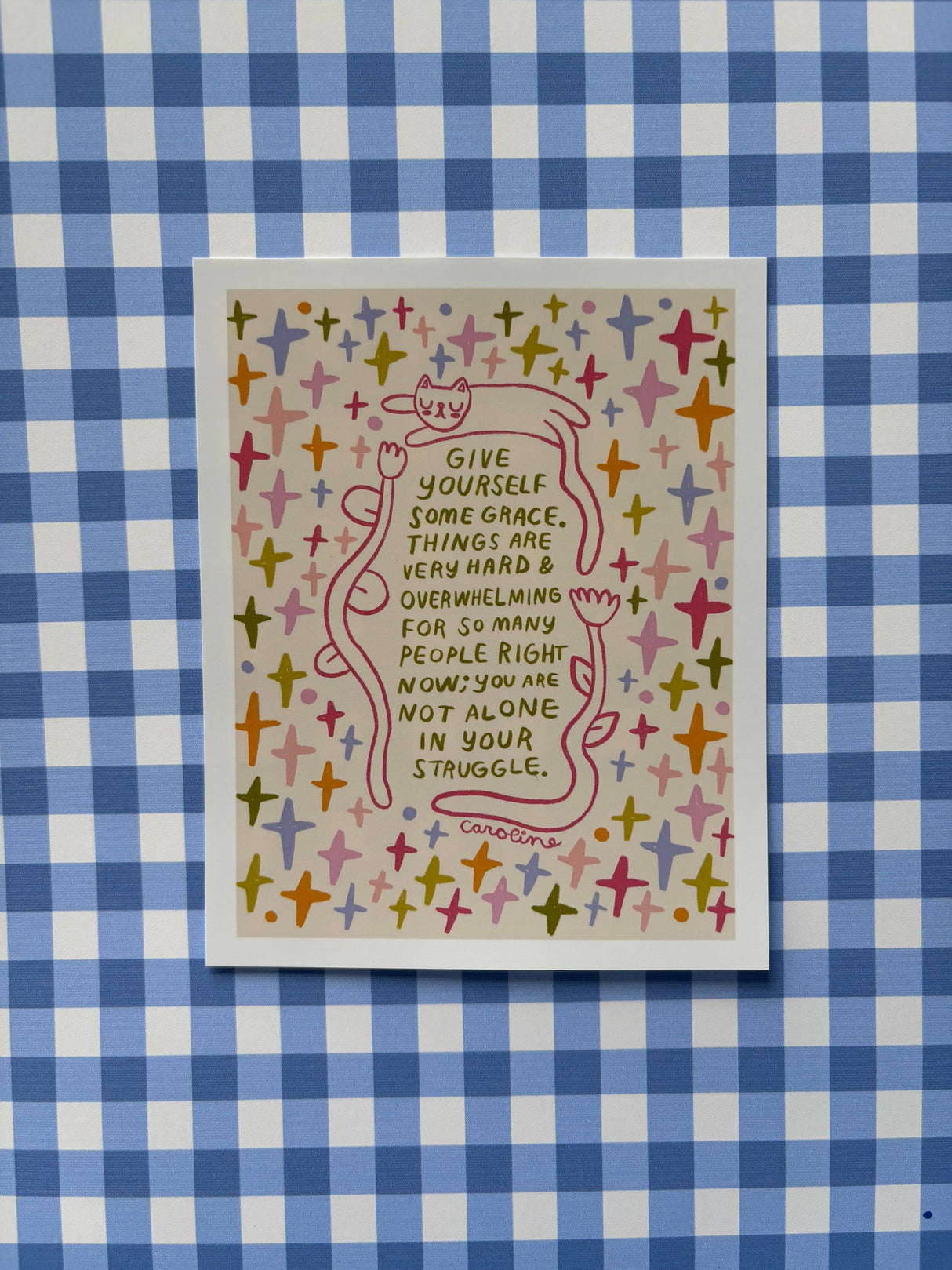 Give Yourself Grace Print