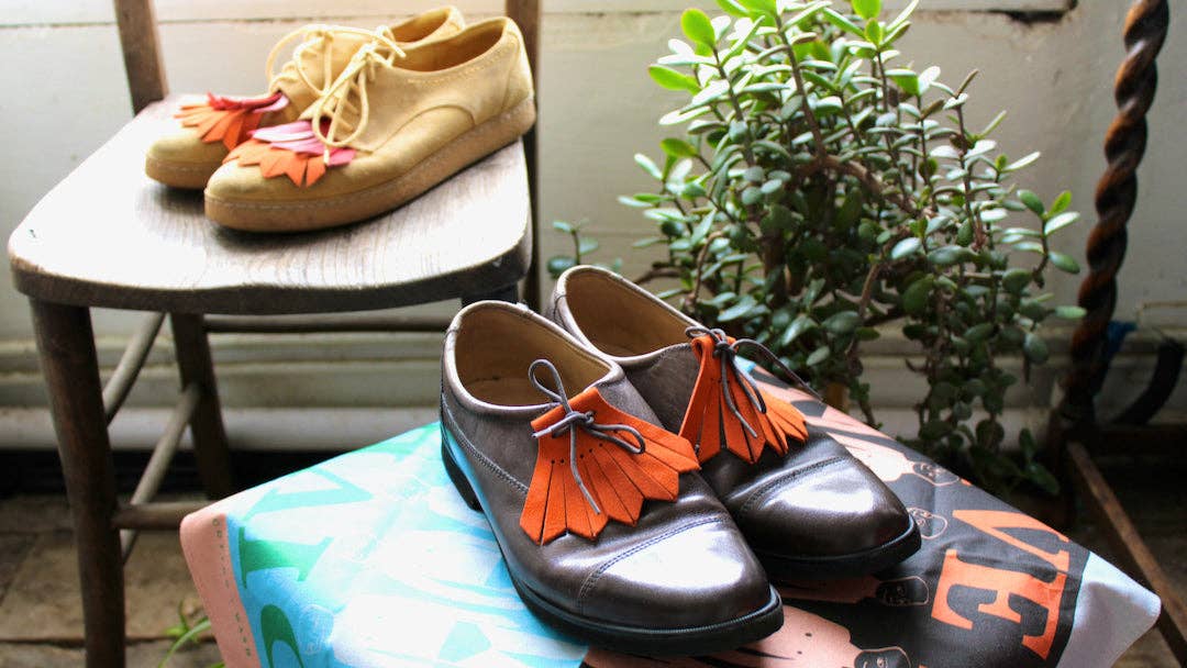 Leather Shoe Fringe