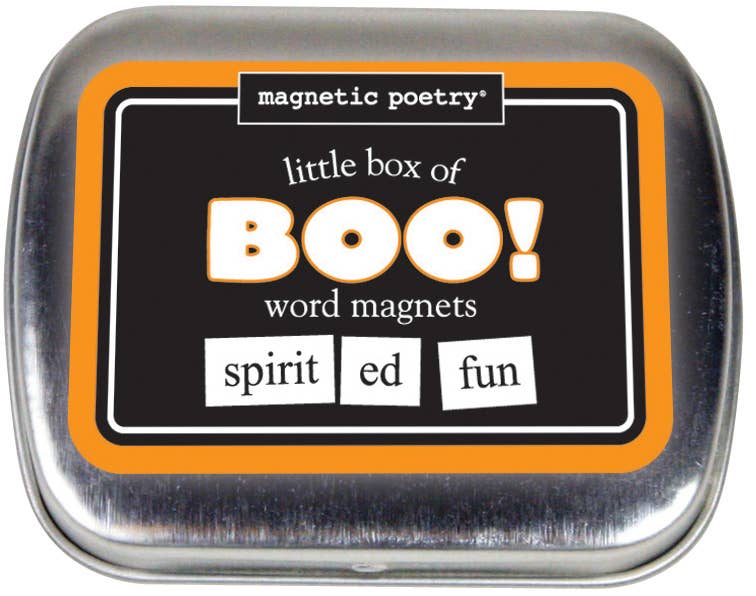 Little Box of Words Magnetic Poetry Kit